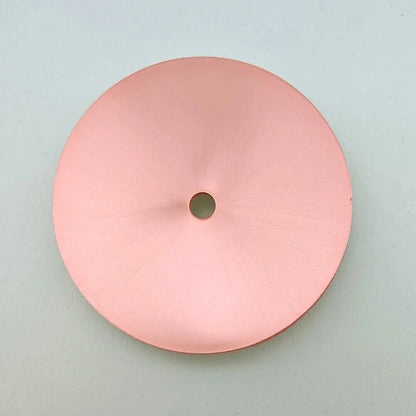 28.5mm solid color metal watch dial, compatible with NH36 NH35 movement, sleek style.
