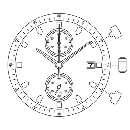 Miyota 0S11 Japan Quartz Movement