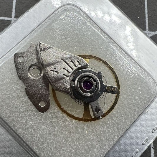 Japan Balance Wheel with Splint for Miyota 9015 movement, precision watch accessory by Miyota.