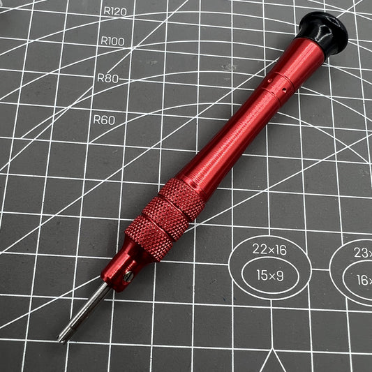 Precision 2.75mm RM screwdriver for Richard Mille strap screws and bezel case back maintenance.