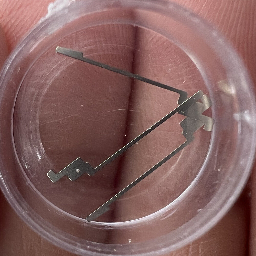 Stop lever replacement for NH35 NH36 watch movements, compatible spare part for precise timing adjustments.