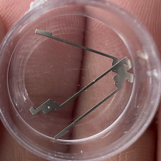 Stop lever replacement for NH35 NH36 watch movements, compatible spare part for precise timing adjustments.