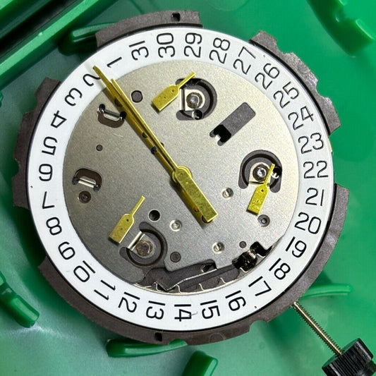 Swiss ETA G10.211 Quartz Movement Movement 3 Hands Date 4/3/6 Replace G10.212