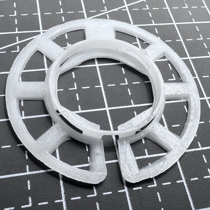2 PIECES 35.5mm Height 2.8mm Watch Case Mount Spacer Fixing Ring for Miyota 2035