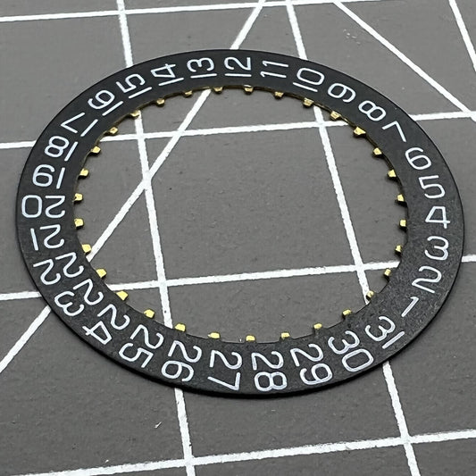 China Made 2824 black date wheel for ETA2824 watch movement, precise watch repair component.