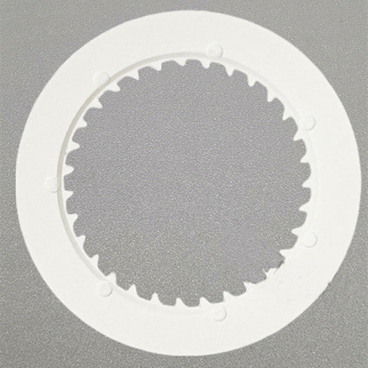 Red Font Black Date Disk Wheel for NH36 NH35 Movement D3 Crown Position 3.8