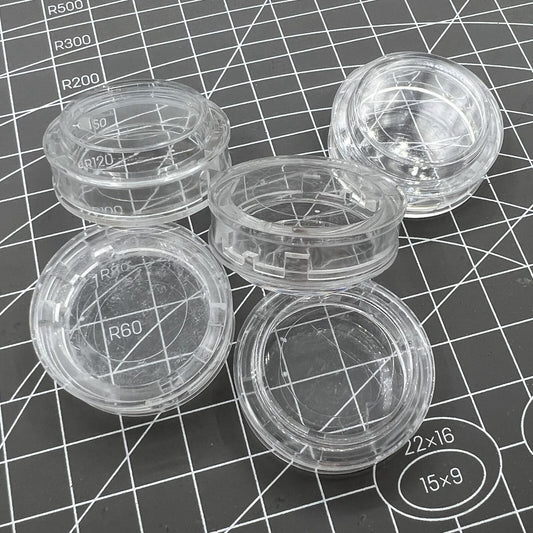 Boîtes de rangement en plastique pour mouvements de montres, grandes ou petites, 10/30/50 pièces 