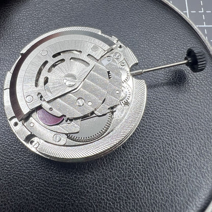 ST2147 automatic watch, mechanical movement, day-date at 12, date window at 3.