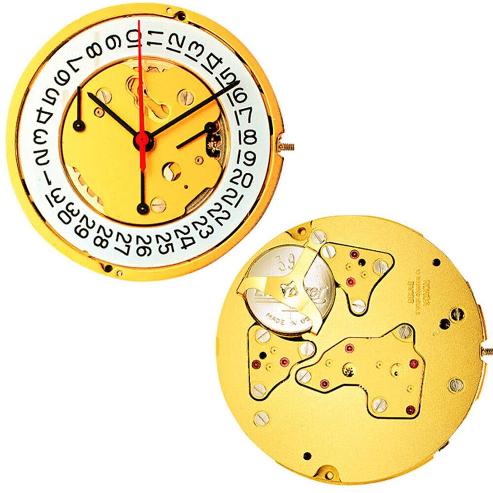 Ronda 5040D quartz chronograph watch movement with precise timing and durable construction.