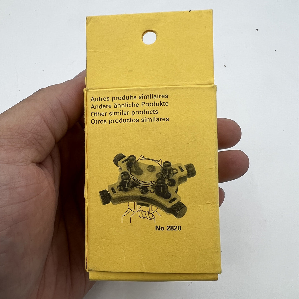 Bergeon 5090 waterproof watch case holder for precise and secure watch repairs and assembly