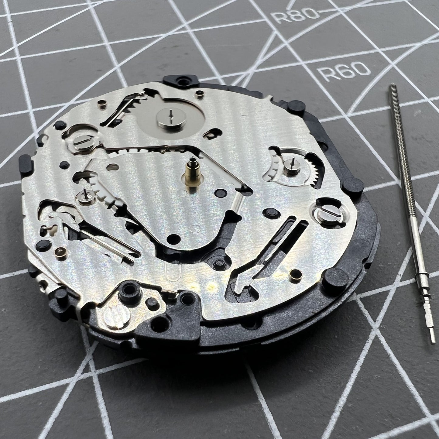 Hattori Epson VX9J quartz watch movement, precision Japan-made mechanism for accessories.