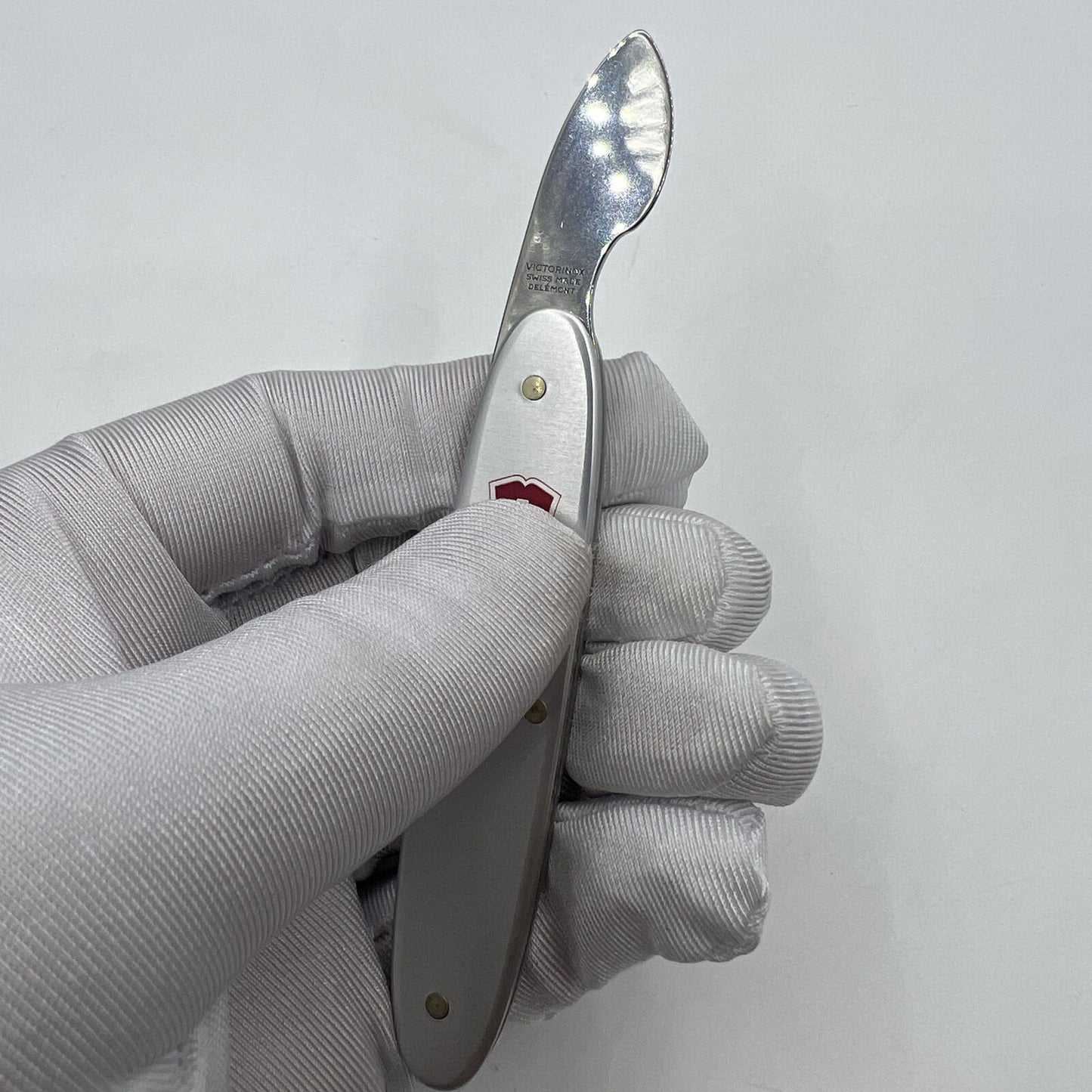 Swiss Made Horotec MSA07.001 watch case opener with durable aluminum handle for precise accessory maintenance and repair.