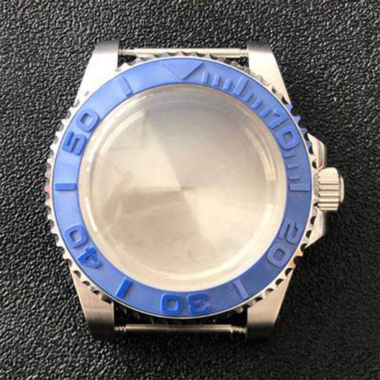 316L Edelstahl Uhrengehäuse SUB Convex Saphirglas 40mm Für NH35/NH36 