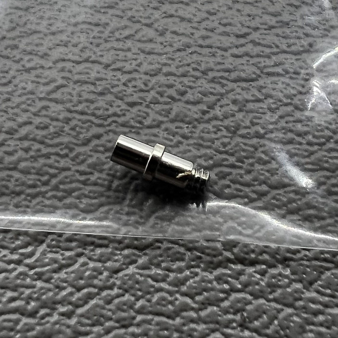 Vis de levier de réglage en argent 2 pièces adaptées à la pièce de mouvement ST3600 <tc>ETA</tc>6497