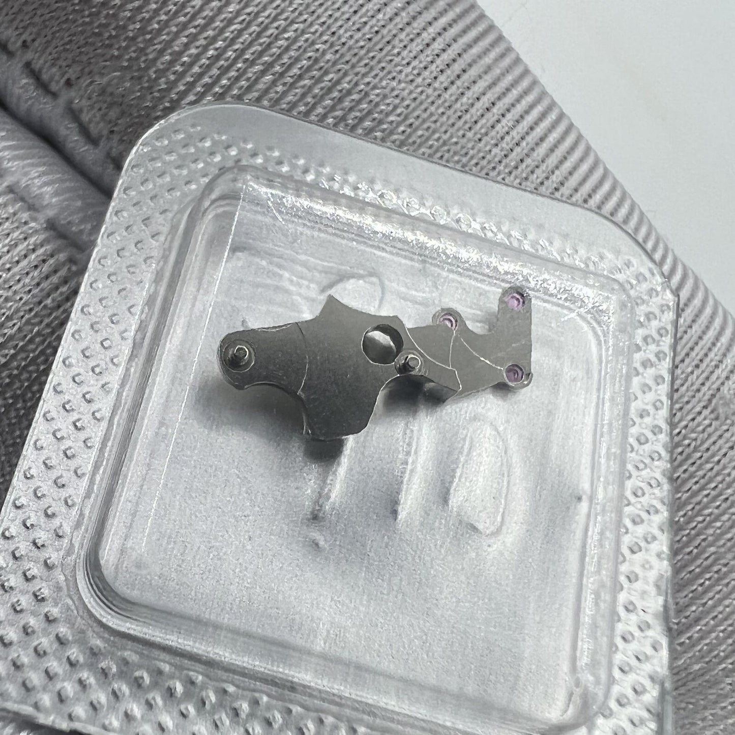 Ref.110 train wheel bridge for ETA 2892 watch movement, high precision brand-name repair part.