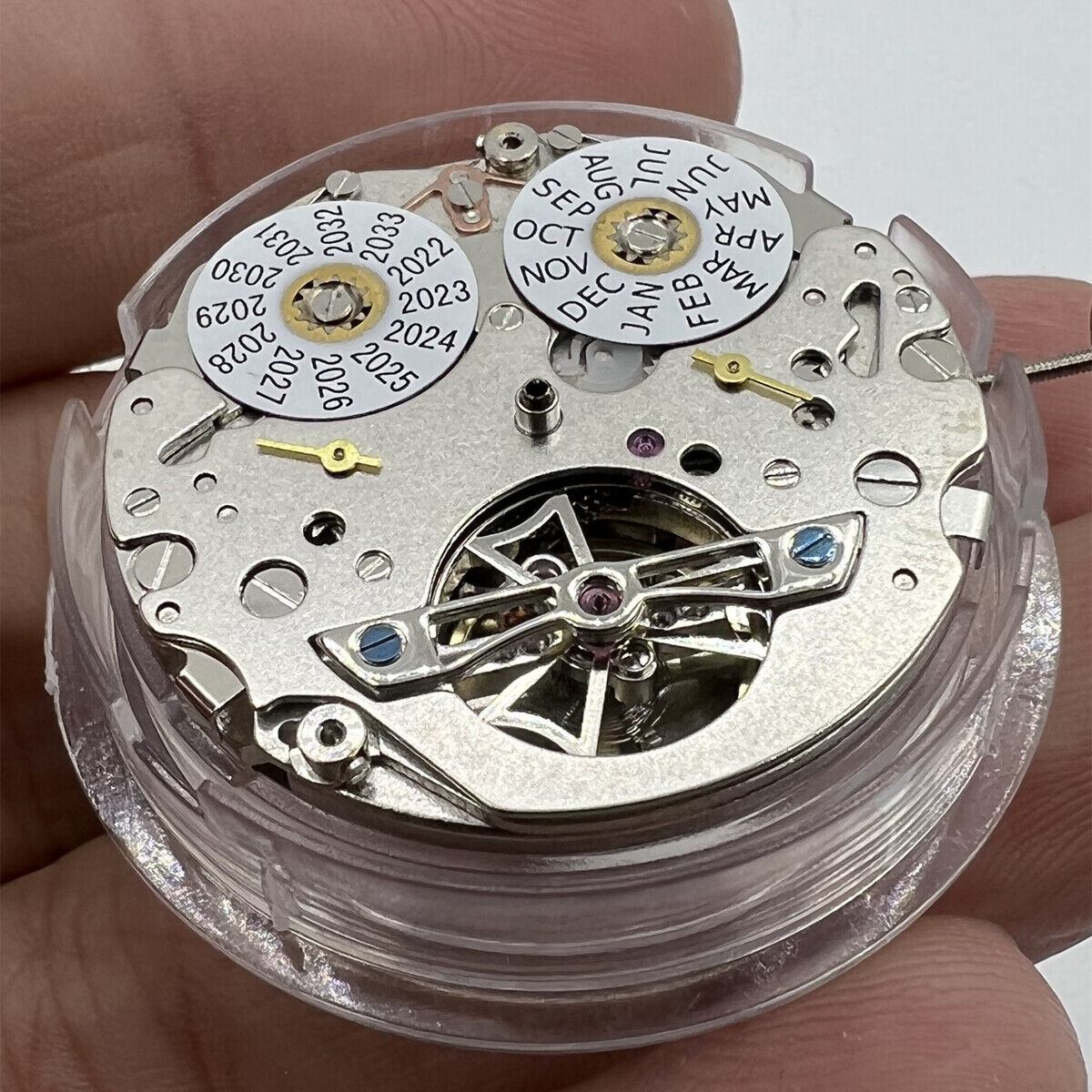 ST25 Seagull mechanical watch movement with automatic winding, precision engineered in China by Seagull.