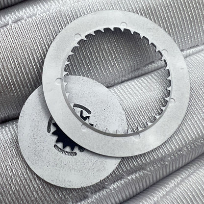 Red font date disk wheel for NH36 watch movement, date at 3.8, Japan Made precision part by NH36.