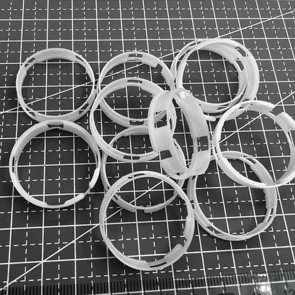 5 PIECES 6.5x27.5mm Cushion Mount Spacer Ring for ETA 2824/2836/2846 Movement