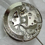 China Made Dandong 7120 Hollow Silver Automatic Mechanical Movement Watch Part