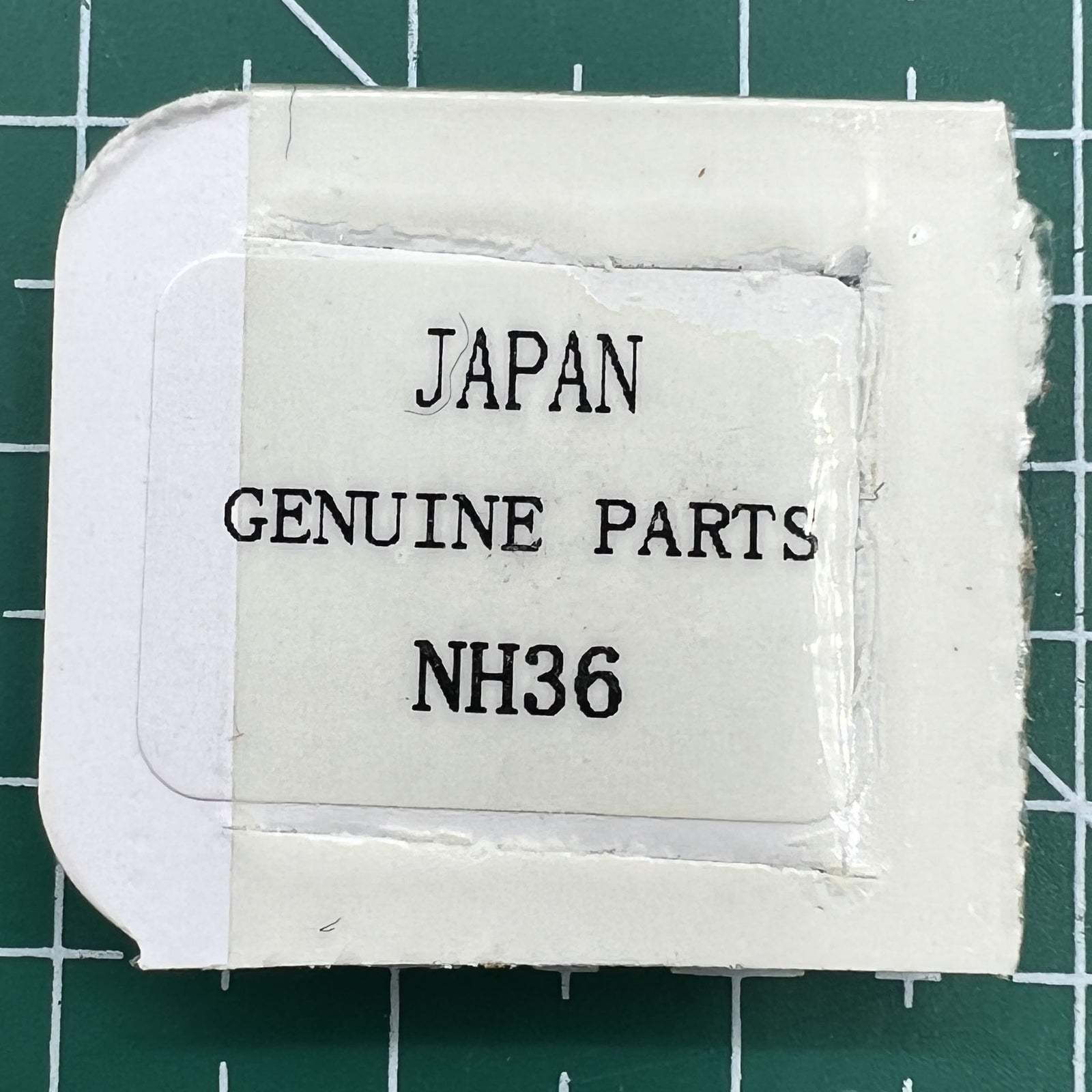 Complete balance wheel with splint for Miyota NH35 NH36 movement, perfect for precise watch repair and assembly.