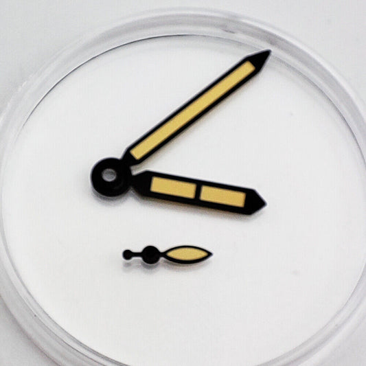Green luminous watch hands for ST3600/6497/6498 movement, 4.5x16x11.5mm.