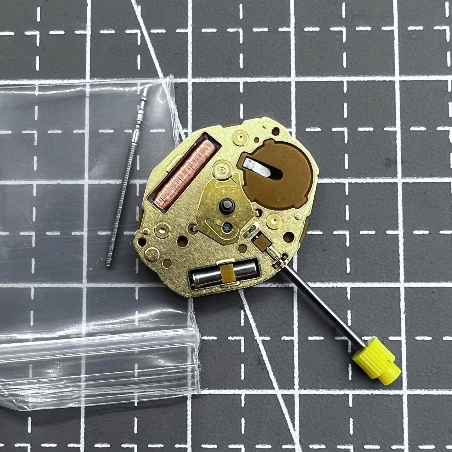 2 Stück Goldenes Japan Miyota GL20 Quarzuhrwerk mit 2 Zeigern