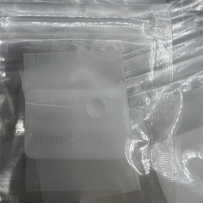 5.5mm round sapphire glass magnifier lens for watch date window with clear, durable design.