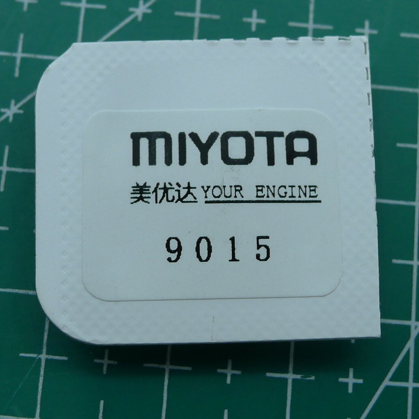 Complete barrel with mainspring for Miyota 9015 movement, generic fit, ideal for watch repairs and upgrades.