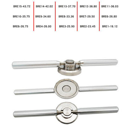 15PCS Stainless Steel Watch Case Opening Dies for Breitling Caseback Removal