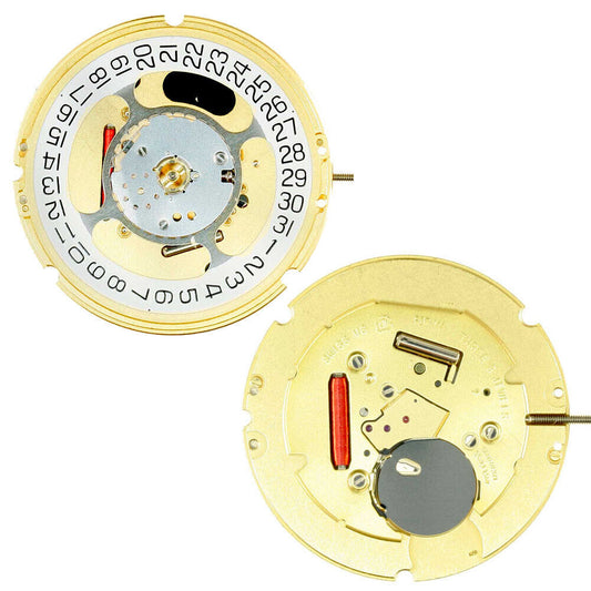 ETA F07.111 Watch Quartz Movement  3 Hands Date At 3/6