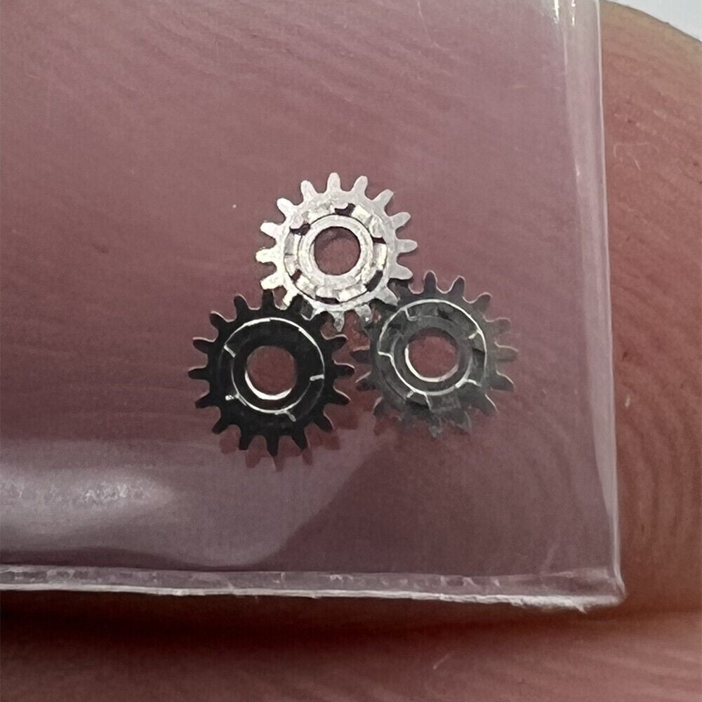 Winding pinion replacement part for NH35 NH36 watch movements, compatible precision gear.