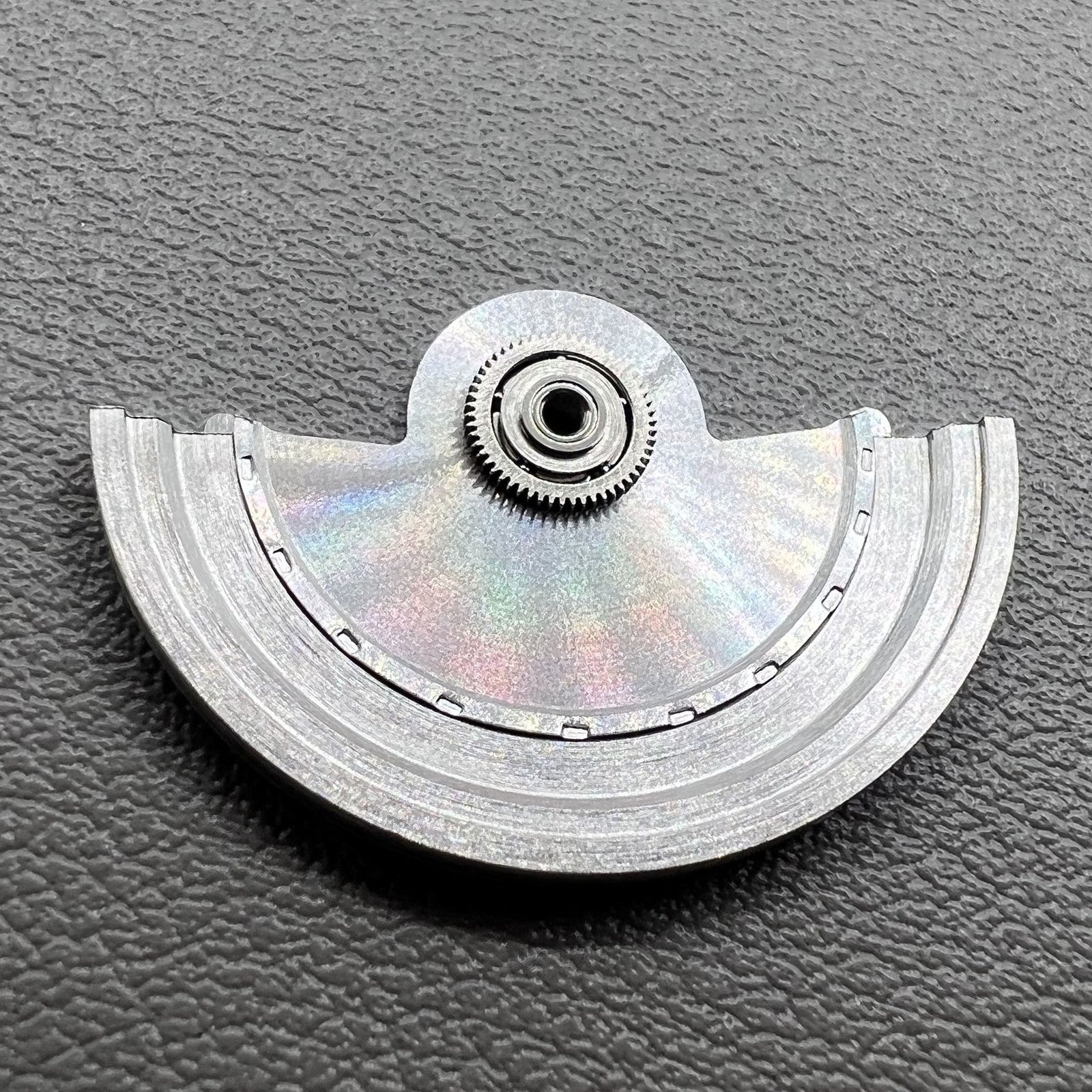 Silberner Rotor Waved brand for NH34 NH35 NH36 NH38 watch movements, oscillating rotor accessory