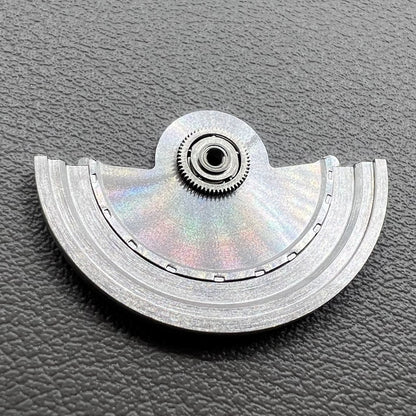 Silberner Rotor Waved brand for NH34 NH35 NH36 NH38 watch movements, oscillating rotor accessory
