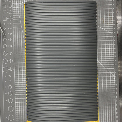 Swiss Bergeon grooved bench mat for watch repair, self-adhesive and durable work surface.