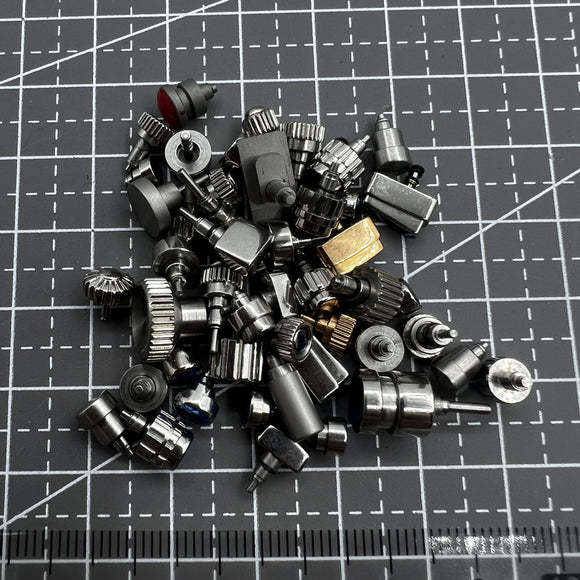 Assortment Approx 50 PIECES/Pack Mixed Watch Push Watch Buttons