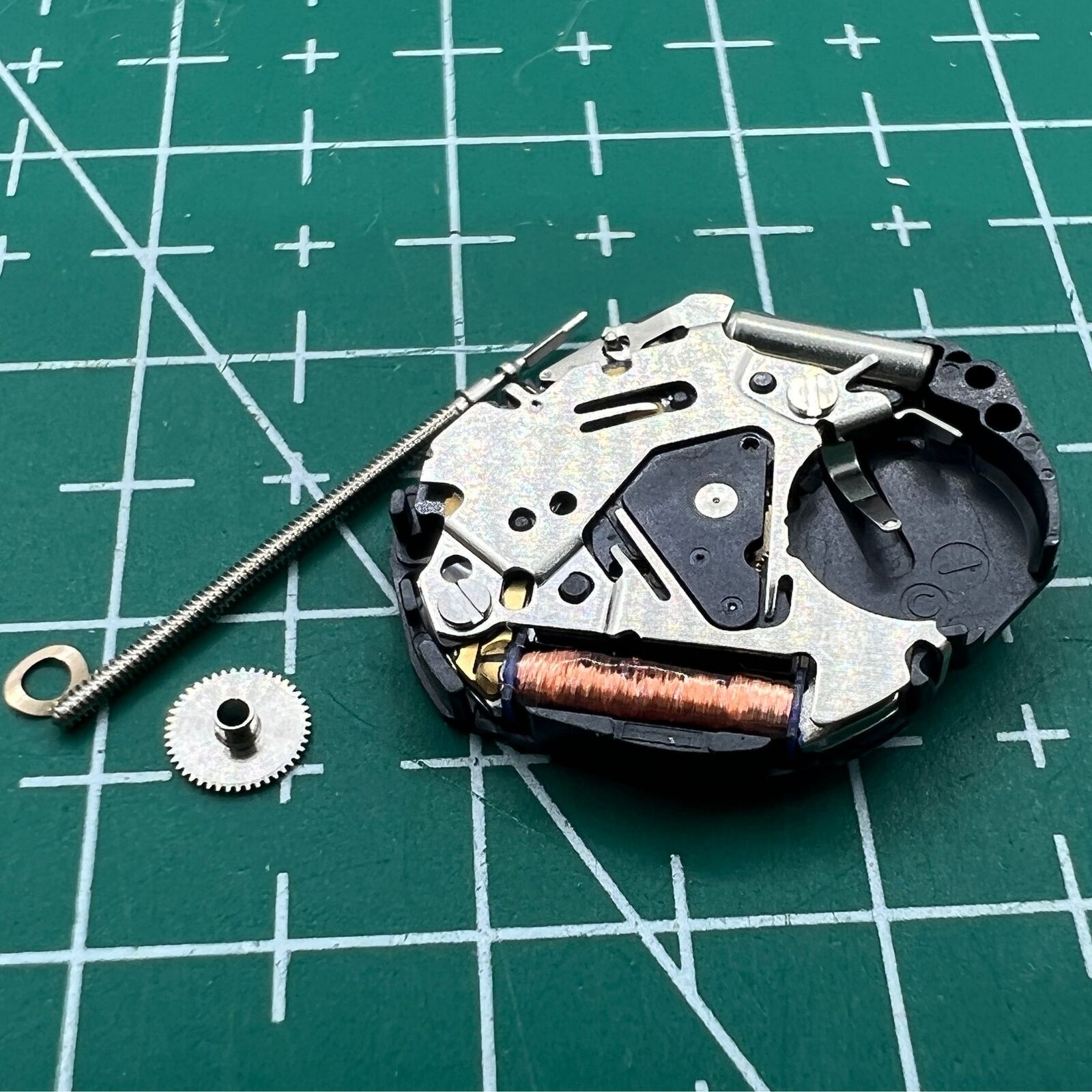 Hattori Epson TMI VX50E quartz watch movement, high-precision Japan-made mechanism for repair accessories.
