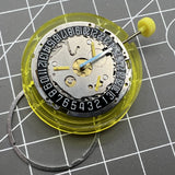 Replace ISA 8171 Swiss Silver ISA 8161 Date@6 Black Disk 6 Hands Quartz Movement