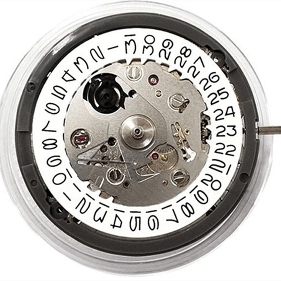 Japan Genuine NH35 Automatic Mechanical Movement High Accuracy White Disk