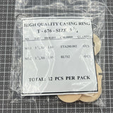 12 PIECES 2 Ligne Sizes Movement Case Spacer Casing Ring Holder #T-676-SIZE 3.75