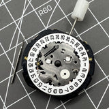 Orient KFB00 Japan Made Quartz Watch Movement Date At 3 White Disk Replacement