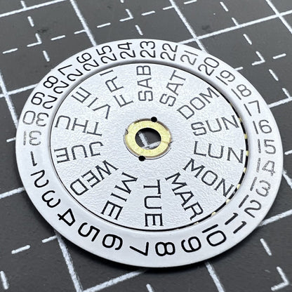 Datum Wochenscheibe Rad Datum Rad für ETA 2846 2836 Uhrwerk 2846-1111