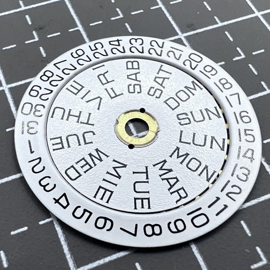 Datum Wochenscheibe Rad Datum Rad für ETA 2846 2836 Uhrwerk 2846-1111