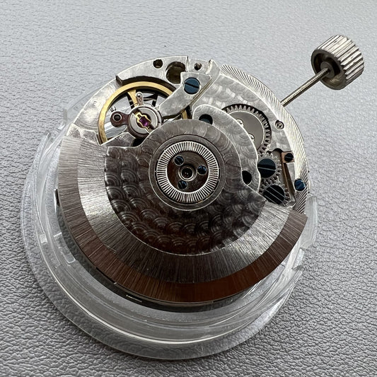 Seagull ST2503 watch movement with automatic mechanical mechanism and perpetual calendar displays.