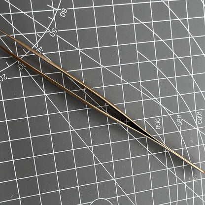 SWISS MADE Bergeon 7421-PM-S5 Tweezers Brand New High Quality BRONZE