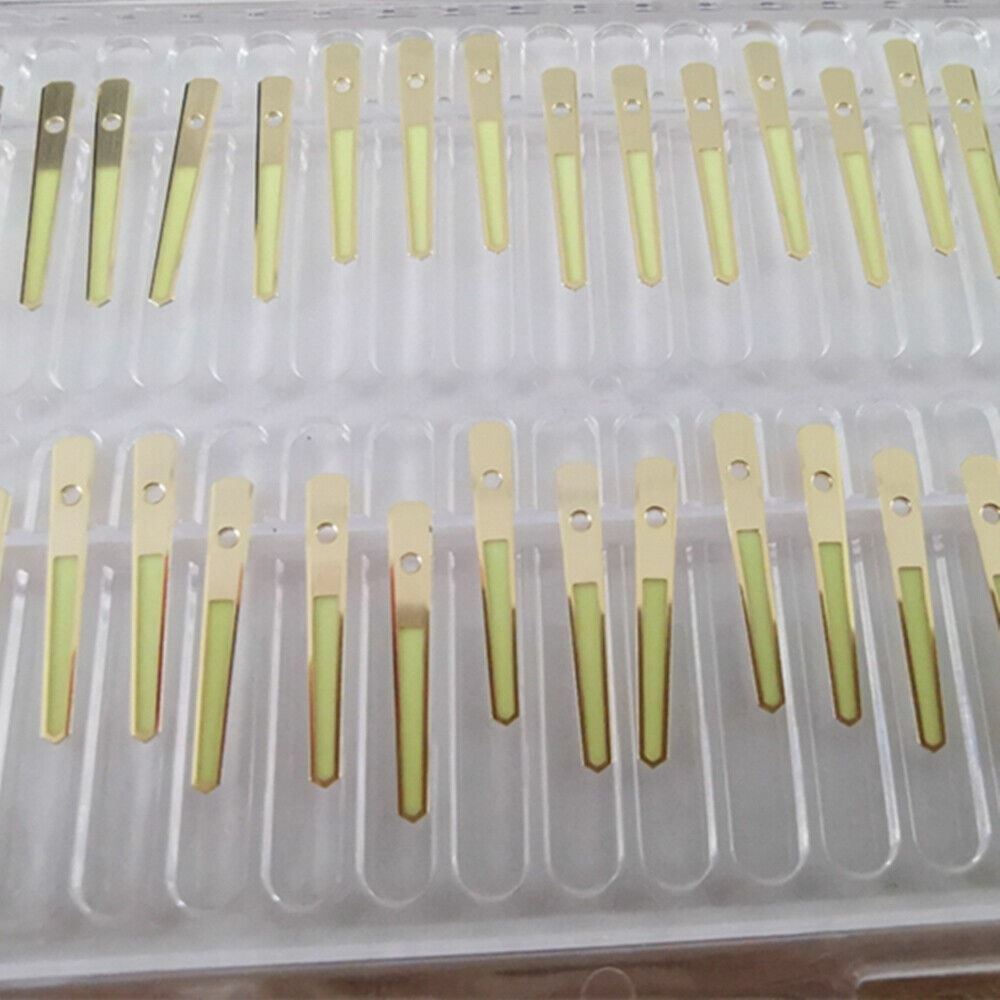 C3 green luminous watch hands set by P1-3-A, precise fit for SKX/SBBN NH35A/NH36A models