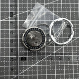 Miyota /Citizen 8215 Black Dial Date At 3 Automatic Mechanical Movement