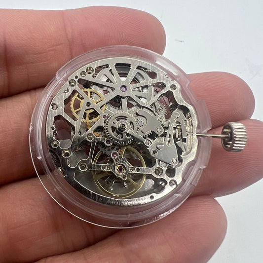 Mouvement mécanique automatique Seagull Silver Hollow ST2502K 