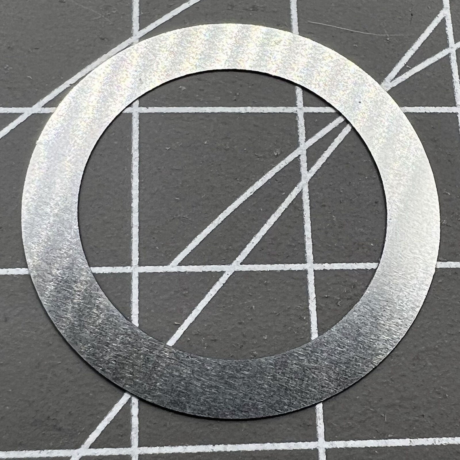 Denim blue watch accessory featuring Azure blue font date wheel for Miyota NH35 NH36.