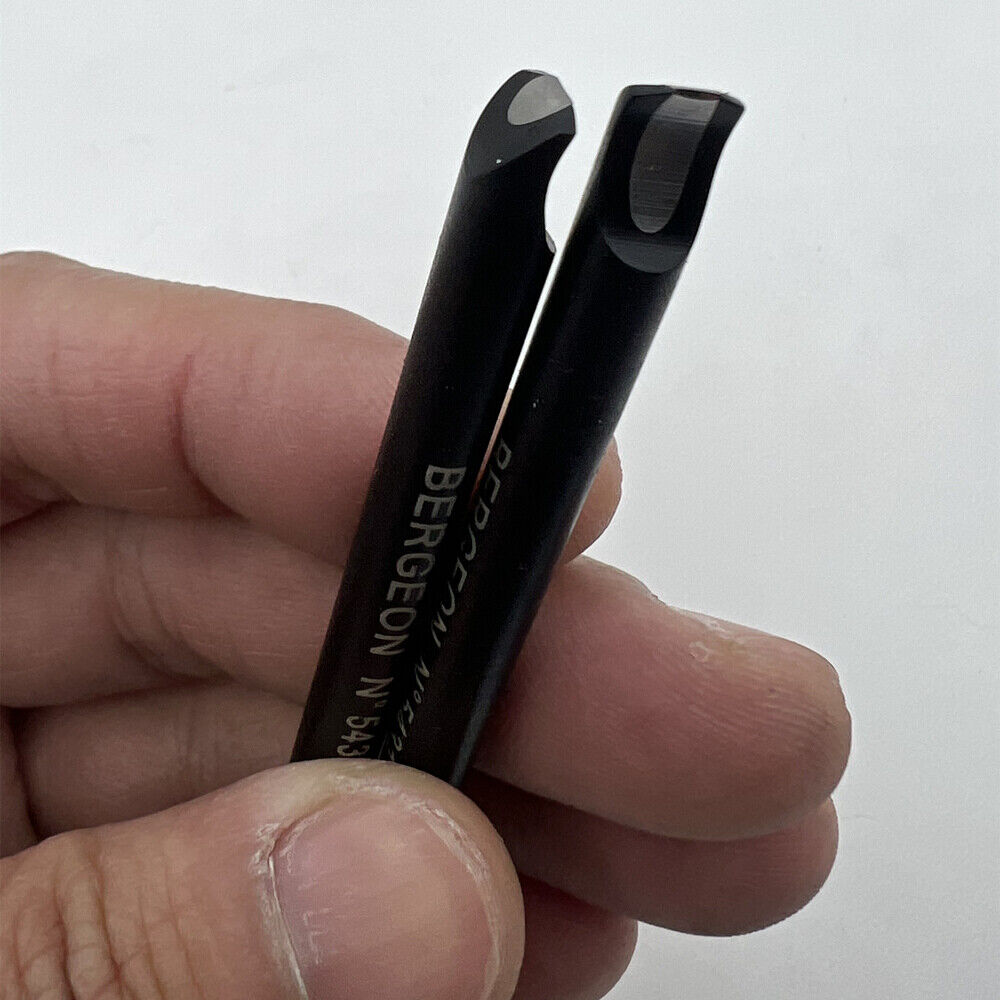 Bergeon 5431 watch hand levers 3mm for precise hand removal in watch repair tasks