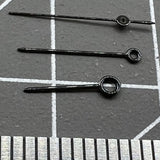 Black Set of Watch Hands for Miyota 2035 Movement 14mm/12mm/9mm Length NO.1519